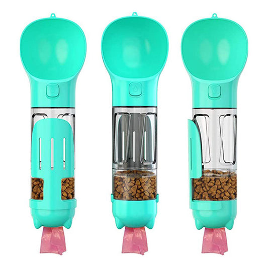 Pet Travel Feeder & Water Bottle