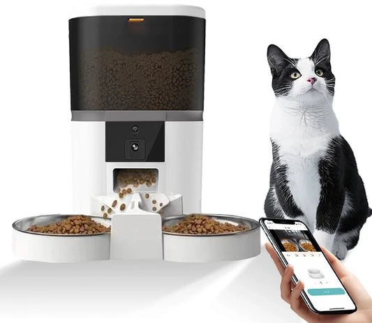 Double Automatic Pet Feeder