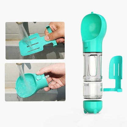 Pet Travel Feeder & Water Bottle